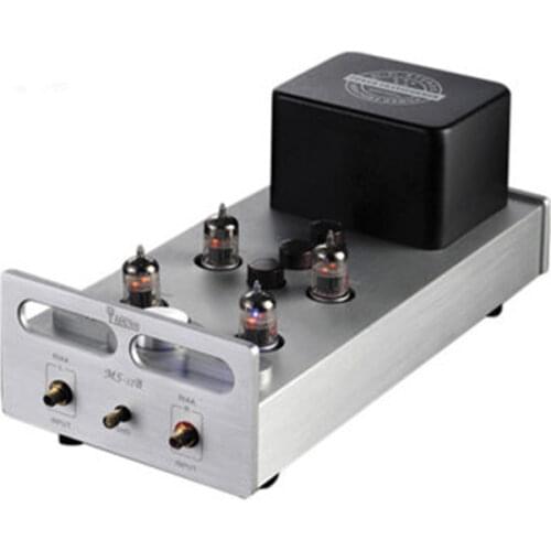 YAQIN MS-12B Tube Phono Stage Pre-AMP MM RIAA Turntable HiFi Stereo Pre amplifier Tube Amplifier 110-240V