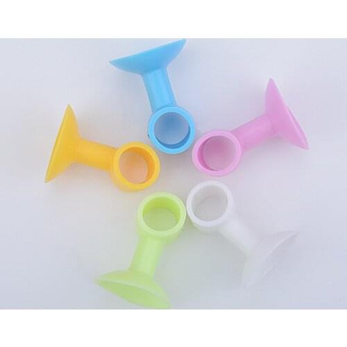 Suction Cup Type Anti Collision Door Stopper Silicone Door Handle Silencer Protection Pad Suction Cup Type Silent Door Cover