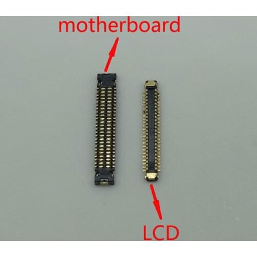 10pcs Original Touch Screen LCD Display FPC connector for iPhone 8 plus 8+ on motherboard logic board mainboard lcd flex cable