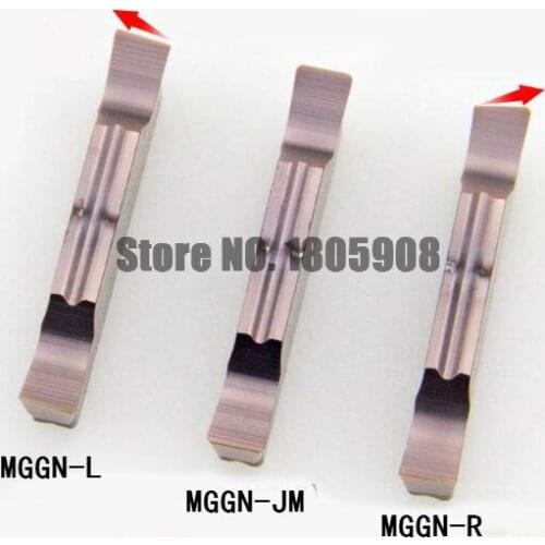 10Pcs Cutting Inserts MGGN150/MGGN200/MGGN250/MGGN300/MGGN400/MGGN500 R/L/JM Cutter carbide hard alloy blade for Stainless steel