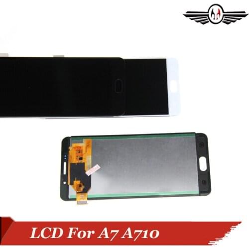 2016 For samsung Galaxy A7 A710 Lcd screen display with Touch Glass DIgitizer Assembly+Tools