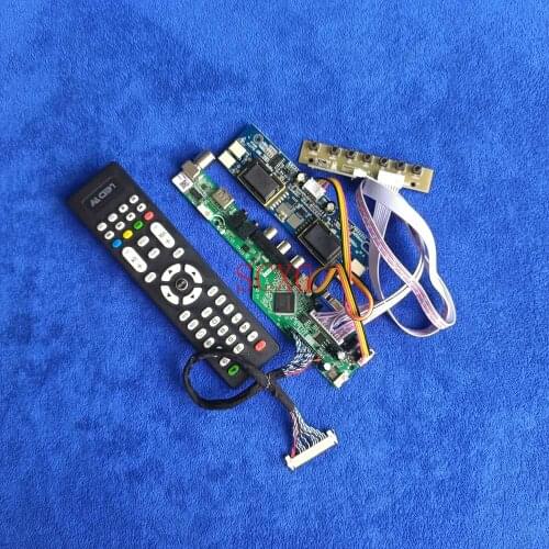 30 Pin LVDS 4CCFL Signal Analog Fit M270H1-L01/L0A M270HW01 V0/V1 Kit 1920*1080 LCD panel drive board AV VGA USB HDMI-compatible