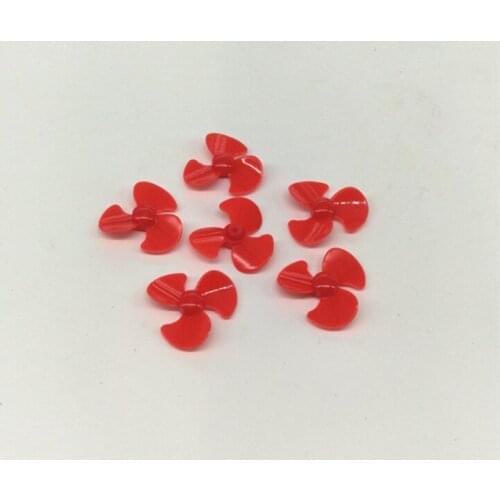30PCS Mini Propeller DIY Model Toys Small Propeller Motor Propeller Handmade Material Accessories Pore Size 2MM free shipping