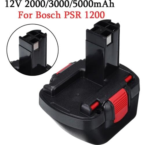 12V Rechargeable Battery for Bosch Power tool battery Ni-CD 12V 2000mah/3000mah/5000mah for Bosch BAT043 BAT045 BAT046 BAT049