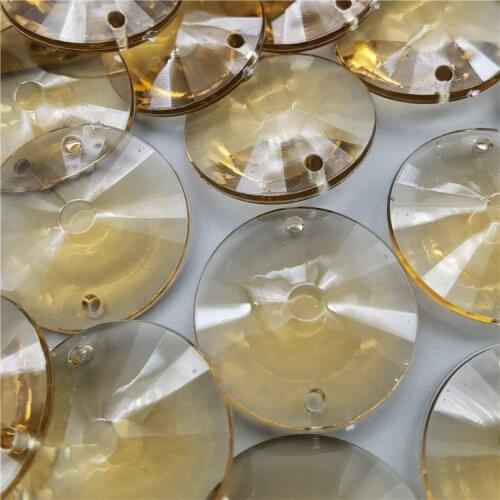 Ornament Accessories 30mm SUNFLOWER Plastic Beaded Acrylic Beads Lighting Accessories charms for bracelet making