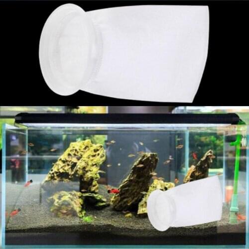 100/150/200um Aquarium Filter Bag Fish Tank Mesh Net Sump Micron Sock Pouch Aquaticanimal Accessories Pets Supplies