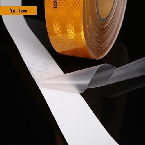 Car Reflective Tape Decoration Stickers Car Warning Safety Reflectante Tape Film Auto Reflector Sticker For Car Styling