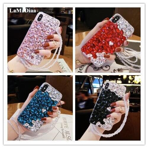 For HuaweiP8 P9 P10 P20 P30 P40 Pro Lite Mate10 20 30 Pro Luxury Glitter Cover Crystal Bling Diamond rhinestone soft Phone case