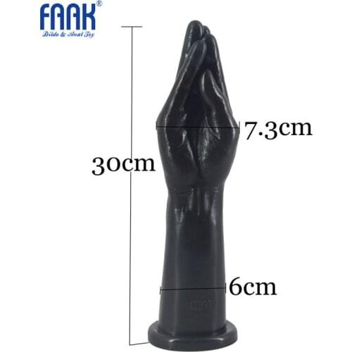 FAAK Sex Toys for Woman Hand Fisting Dildo Safe PVC Plastic Huge Dildo Giant Anal Plug Vagina Stimulate Sexy Toys for Women
