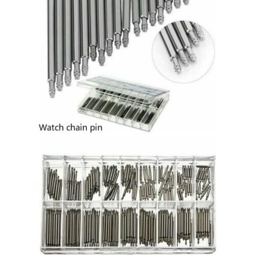 360PCS Stainless Steel 8-25mm Watch Repair Tool Leather Strap Accessory Lug Strap Connection Raw Ear Box Strap Connection Shaft