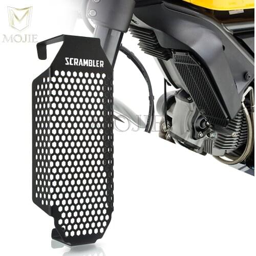 Motorcycle Radiator Oil Cooler Cover Guard Protector Grille For Ducati Scrambler 800 Scrambler800 2015 2016 Oil Cooler Cover