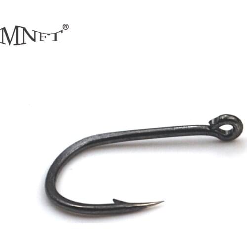 MNFT 500/1000pcs Barbed Single Circle Fishhook Size #6 #10 #12 #15 High Carbon Steel Circle Fishing Accessories Tackle