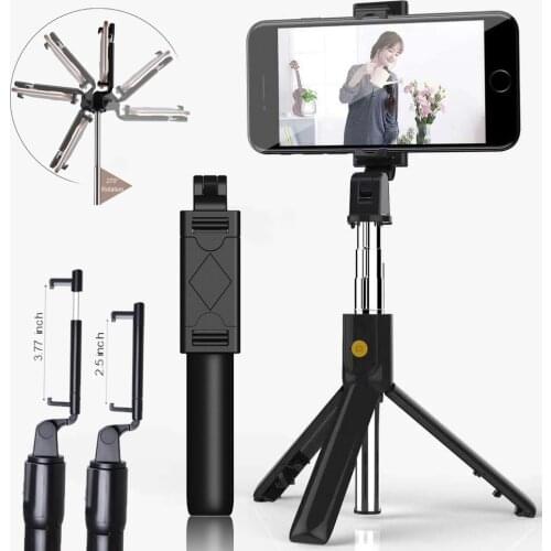 2020 pod-flexible camera remote bluetooth selfie sticks best selling gift K07-Sam