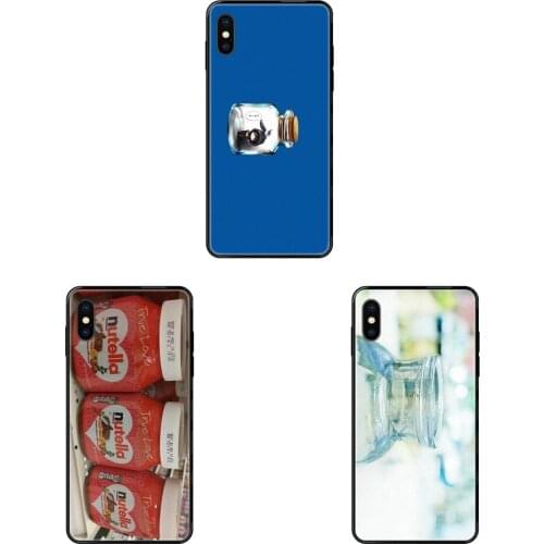 Nutella Bottle Choose Black Soft TPU Screen Protector For Galaxy A70 A71 A70E A5 A6 A7 A8 A10 A10S A20 A20S A20E A21S A30 A30S