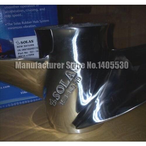 Outboard Stainless steel Propeller 15 slots For Mercury Honda 150-250hp boat engines ME3x14x19RN