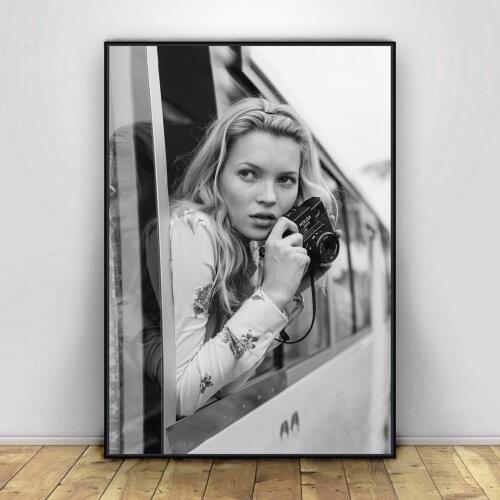 Kate Moss Poster Music Singer Star Canvas Poster Wall Painting Home Decoration ( No Frame )