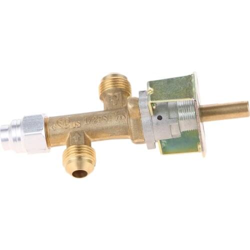 Gas Safety Control Valve BBQ Grill Control Valve Assembly Fits for Indoor and Outdoor Fire Pit/Gas Grill Patio Heaters