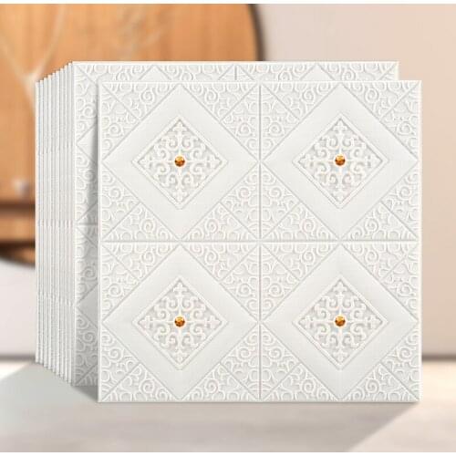 Selfsticking wall paste 3d stereo foam paper old refurbishment ceiling living room decoration ugly paper