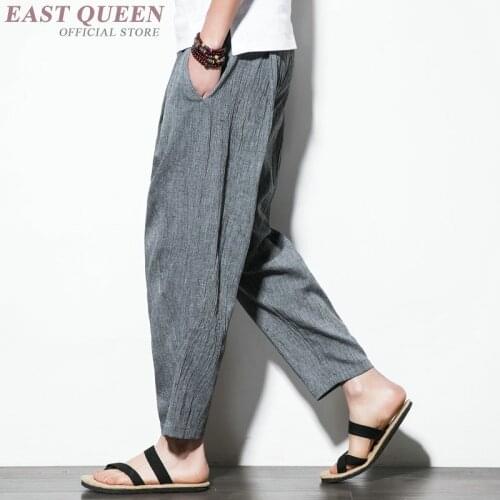 Traditional chinese clothing for men cheap clothing china trousers pants big size pants men pants 2019 trousers pant AA3807 Y A