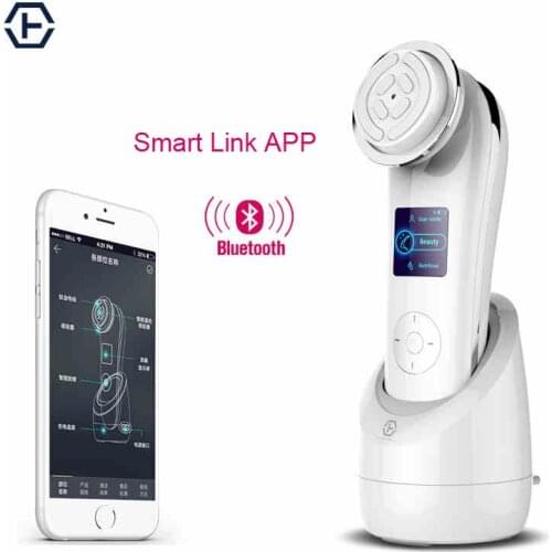 EMS Mesotherapy RF Fadio Frequency Facial Beauty Machine Massager RF Face Lifting Skin Rejuvenation Tighten Skin Care Device