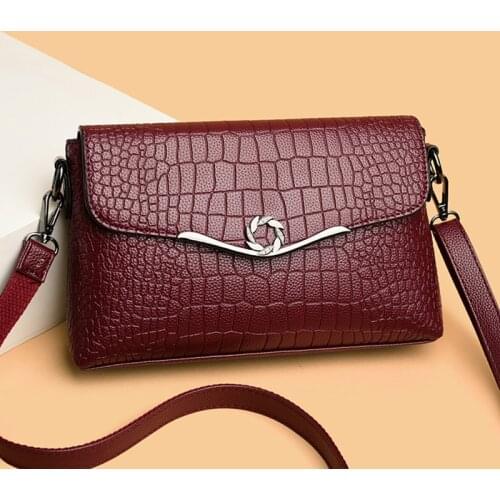 High Quality Pu Leather Handbags Women Casual Shoulder Bags Fashion Crossbody Bags for Women 2021 New Purses And Handbags Bolsos