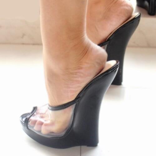 Womens shoes Sexy PU Wedges Heel Platform Sandals High Heels Party Shoes US size 6-14 No.MT1804