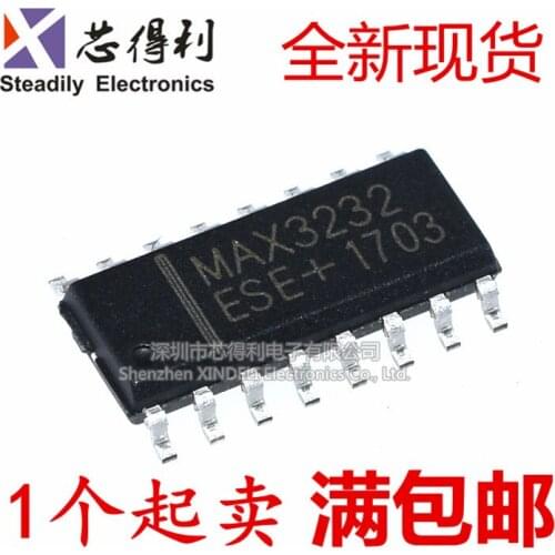 10pcs/lot Max3232cse Max3232ese Interface Circuit Sop-16 Large