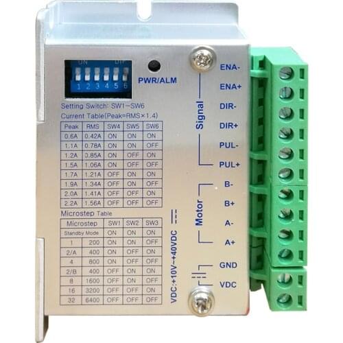 2phase stepper driver M422, 2.2current,10~24v, 32subdivision for nema17 stepping motor