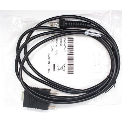2 Meter RS232 New Serial Cable For Datalogic 7000 QS6500 Scanner Cable