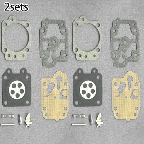 2 Pcs/Sets Carburetor Membrane Repair Kit Replacement For Zipper ZI-MOS145 Strimmer Tool Part Supplies