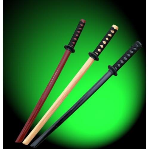 60cm Assassin Wood Stick Knife Toy Cosplay Performance Props Personal Collecting Handicraft Childrens Action Sword Ninja Model