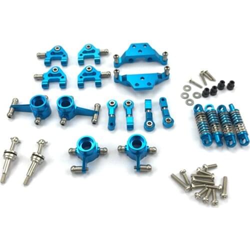 Premium New Metal Full Set Shock Absorber Upgrade Parts for Wltoys 1/28 P929 P939 K979 K989 K999 K969 RC Car Crawler