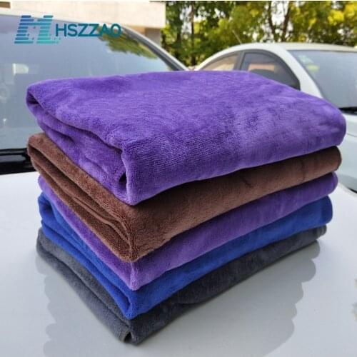 Auto Detaillering 80x180cm Auto Wassen Doek Microfiber Handdoek Car Cleaning Rag Voor Cars Dikke Microfiber Voor car Care Keuken