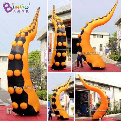 Custom made large inflatable long tentacle / party decoration inflatable octopus tentacles toys