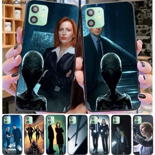 TV The X-Files Phone Case For iphone 12 pro max 11 pro XS MAX 8 7 6 6S Plus X 5S SE 2020 XR case