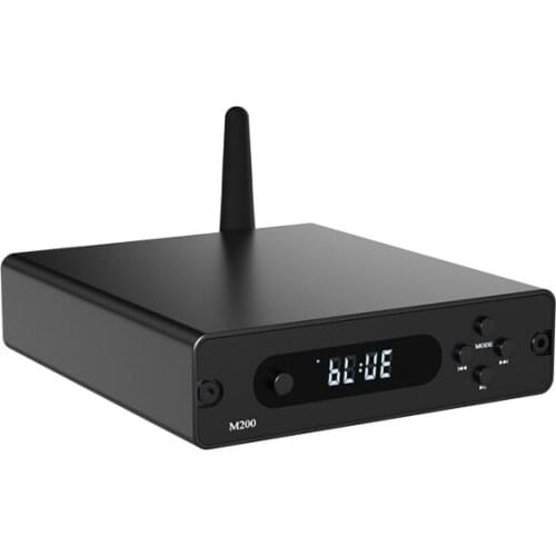 Bluetooth 5.0 digital amplifier stereo audio power amplifier 100w+100w supports input AUX U disk Coaxial optical fibe APP 200W