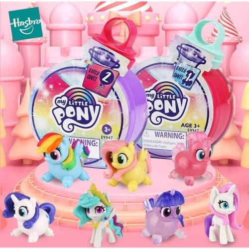 Hasbro My Little Pony Magical Potion Blind Bag Water Reveal Anime Figure Blind Box Kids Toy for Girls Accessories Surprise Gift