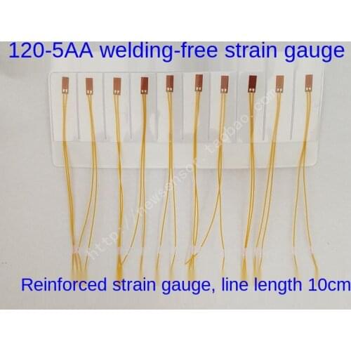 120-5aa non welding strain gauge / steel strain gauge / metal strain gauge