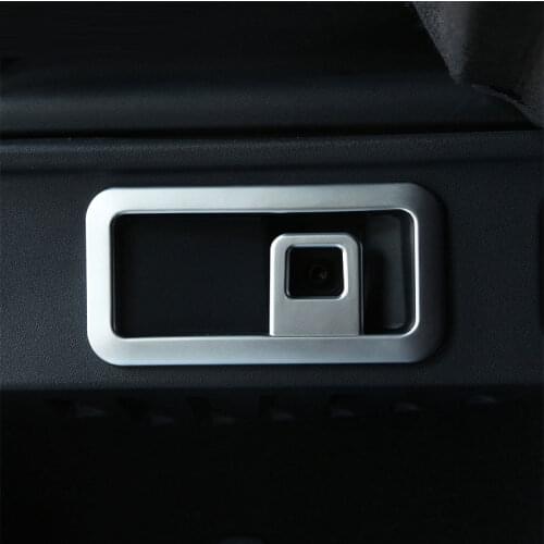 New!! Chrome ABS Material Rear Trunk Storage Box Hook Frame Trim For Jaguar F-Pace f pace X761 Car-Styling Set of 2pcs