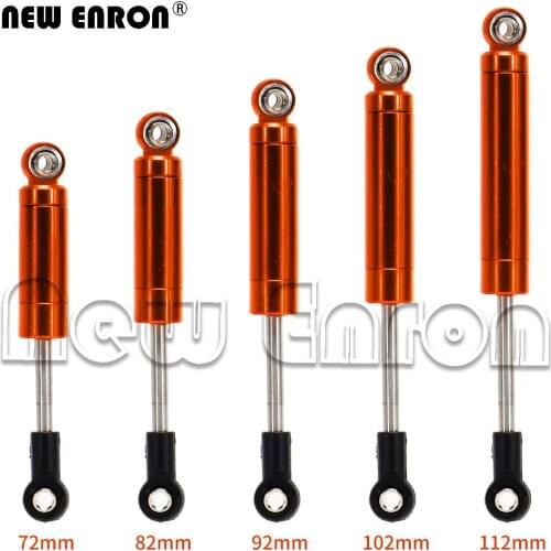 NEW ENRON Orange Aluminum Shock Absorber Damper 2P 72-112MM 75004 RC 1/10 Crawlers Tamiya Kyosho Axial HPI 1:10 car accessories