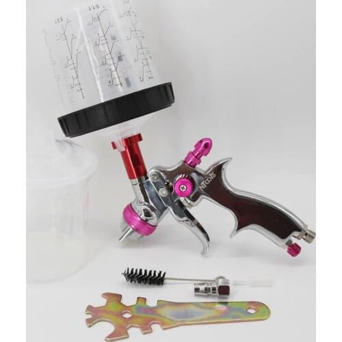 Spray Gun with adapter and pps tank HVLP Spray gun Paint Spray gun 1.4/1.7/2.0mm nozzle szie car paint gun airbrush paint gun