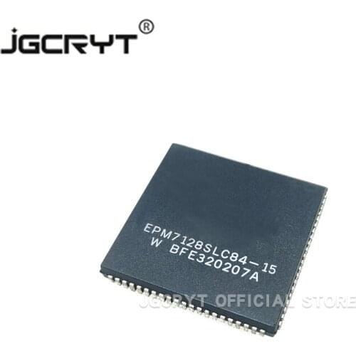 2Unids/lote EPM7128SLC84-15N EPM7128 PLCC84 programmable logic device