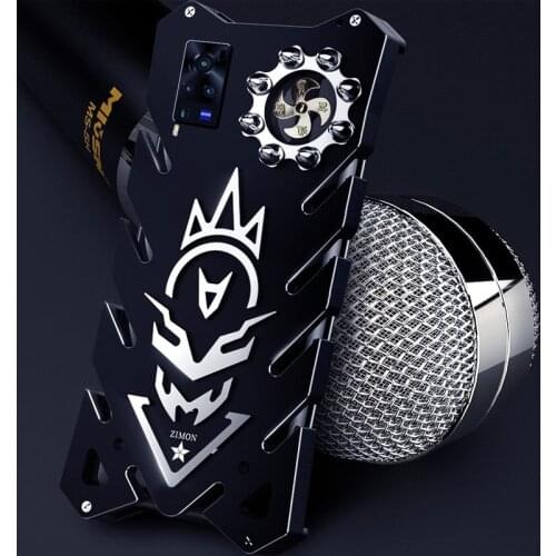 Shockproof Metal Armor Phone Case For Vivo X60 Pro Case Luxury Aluminum Full Cover Special Bullet Coque For Vivo X60 Pro Funda