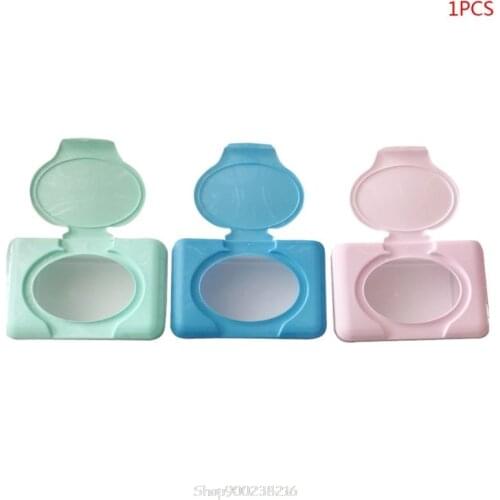 Wipes Dispenser Tissue Storage Box Case Desk Wet Wipes Dispenser Holder with Lid S22 20 Dropship