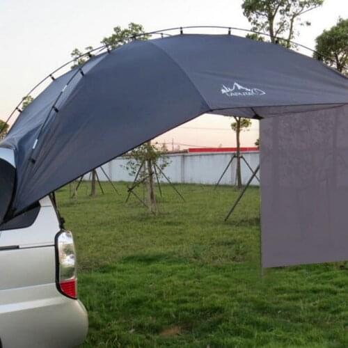 3.5x2.4m SUV Awning Auto Sun Shelter Tent Camper Rooftop Tent Car Side Tent Durable Waterproof Tear Resistant Car Awning Canopy