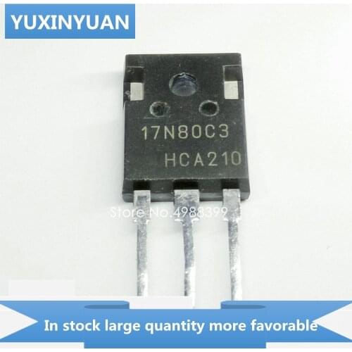 YUXINYUAN 5PCS 17N80C3 17N80C 17N80C3 TO247 in stock