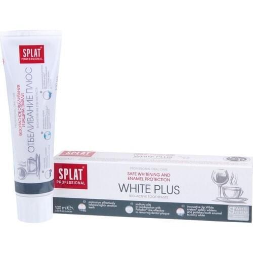Splat White Plus Toothpaste 100 ml Türkiyeden shipping