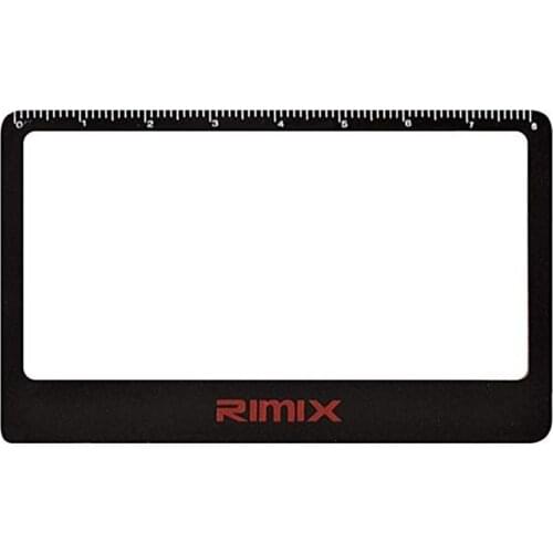 1pcs 8.5*5.5 Pocket Credit Card Size Magnifier Transparent Magnifying Lens Tools Outdoor Glass Fresnel Magnifying H5U3