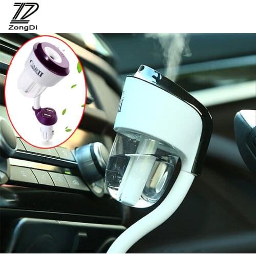 ZD 1Pc Car humidifier Aromatherapy Air Purifier for Audi a4 b6 a3 a6 c5 Renault duster megane 2 Lada granta Mazda 3 accessories