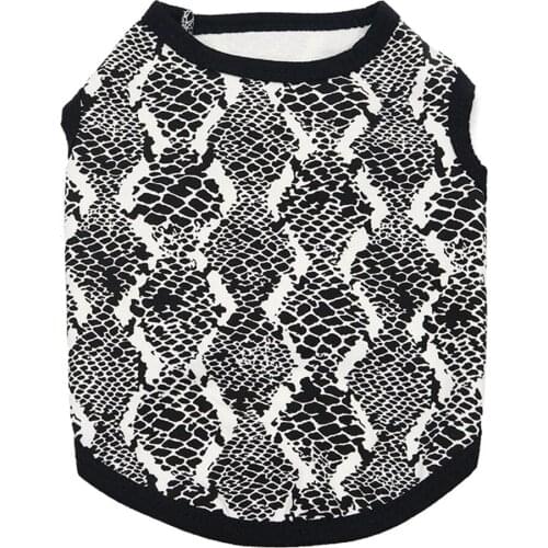 4 Colors Puppy Clothes Vest Cat Kitten T-shirt Summer Vest Leopard Dog Shirts Pet T-Shirt Vest Puppy Apparel Pet Supplies